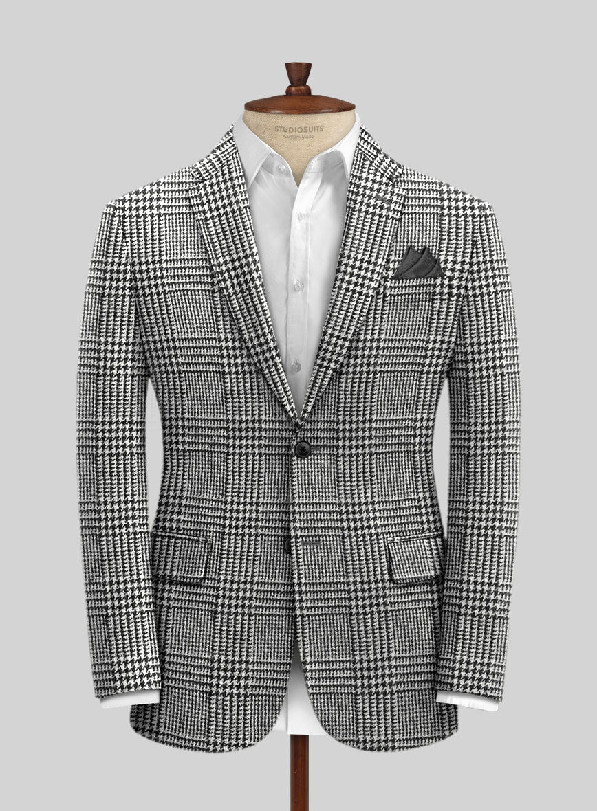 Harris Tweed Classic Glen Jacket - StudioSuits