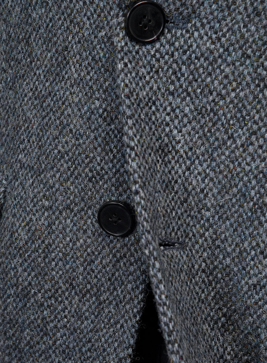Harris Tweed Barley Blue Jacket – StudioSuits