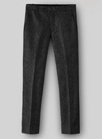 Harris Tweed Charcoal Herringbone Suit - StudioSuits