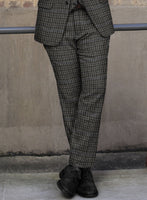 Harris Tweed Dark Gray Check Suit - StudioSuits