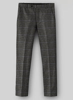 Harris Tweed Dark Gray Check Suit - StudioSuits