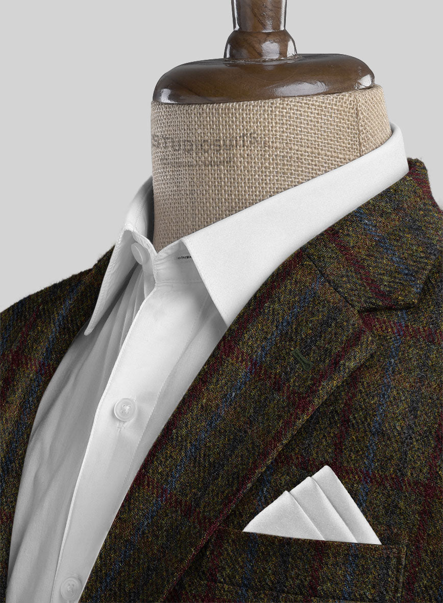 Harris Tweed Green Check Suit - StudioSuits