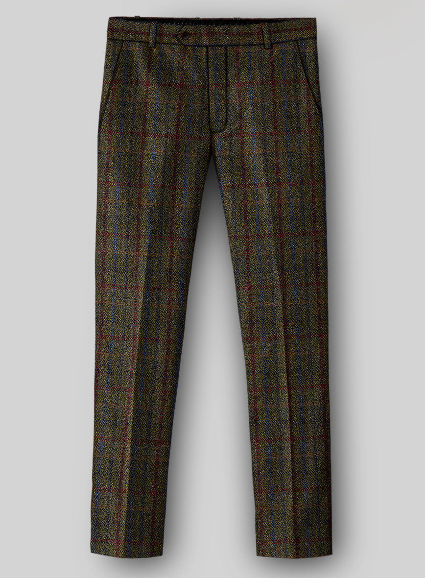 Harris Tweed Green Check Suit