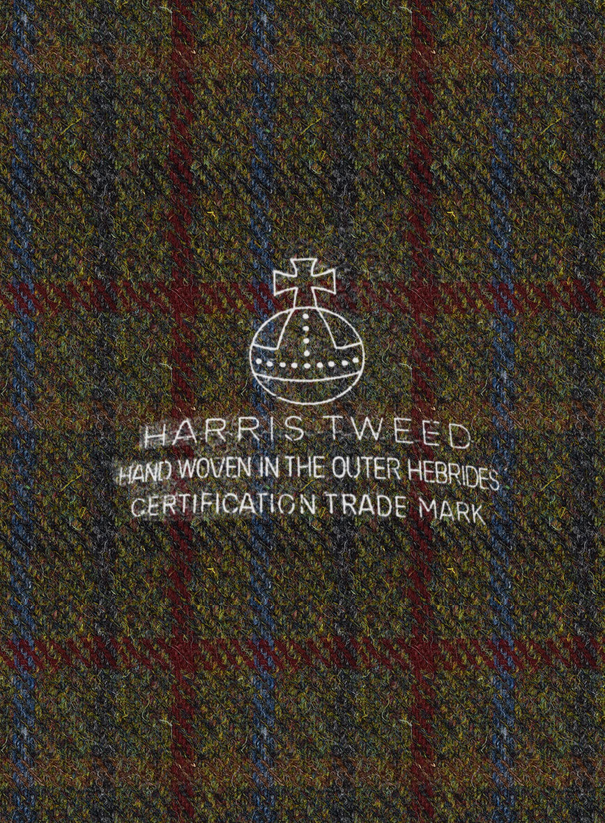 Harris Tweed Green Check Suit