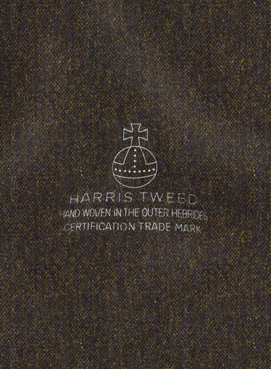 Harris Tweed Melange Brown Newsboy Cap - StudioSuits