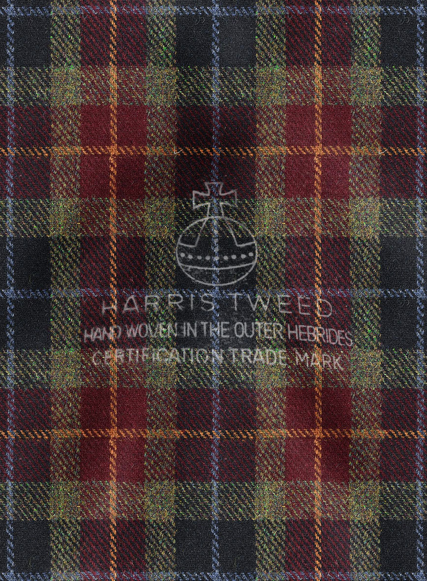 Harris Tweed Oscar Tartan Newsboy Cap - StudioSuits