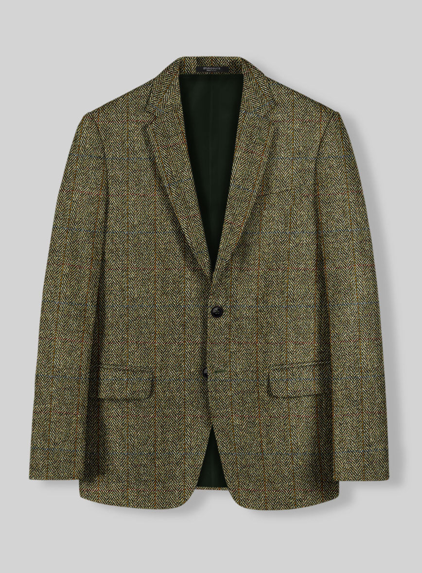 Harris Tweed Ranger Green Jacket - StudioSuits