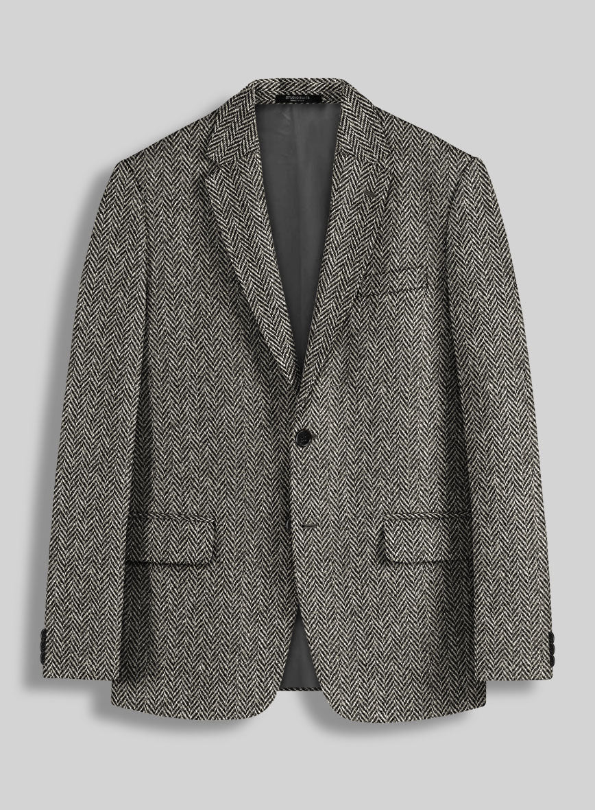 Harris Tweed Vintage Herringbone Jacket - StudioSuits