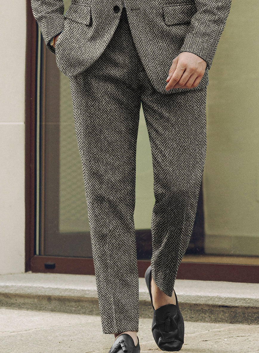 Harris Tweed Vintage Herringbone Suit - StudioSuits