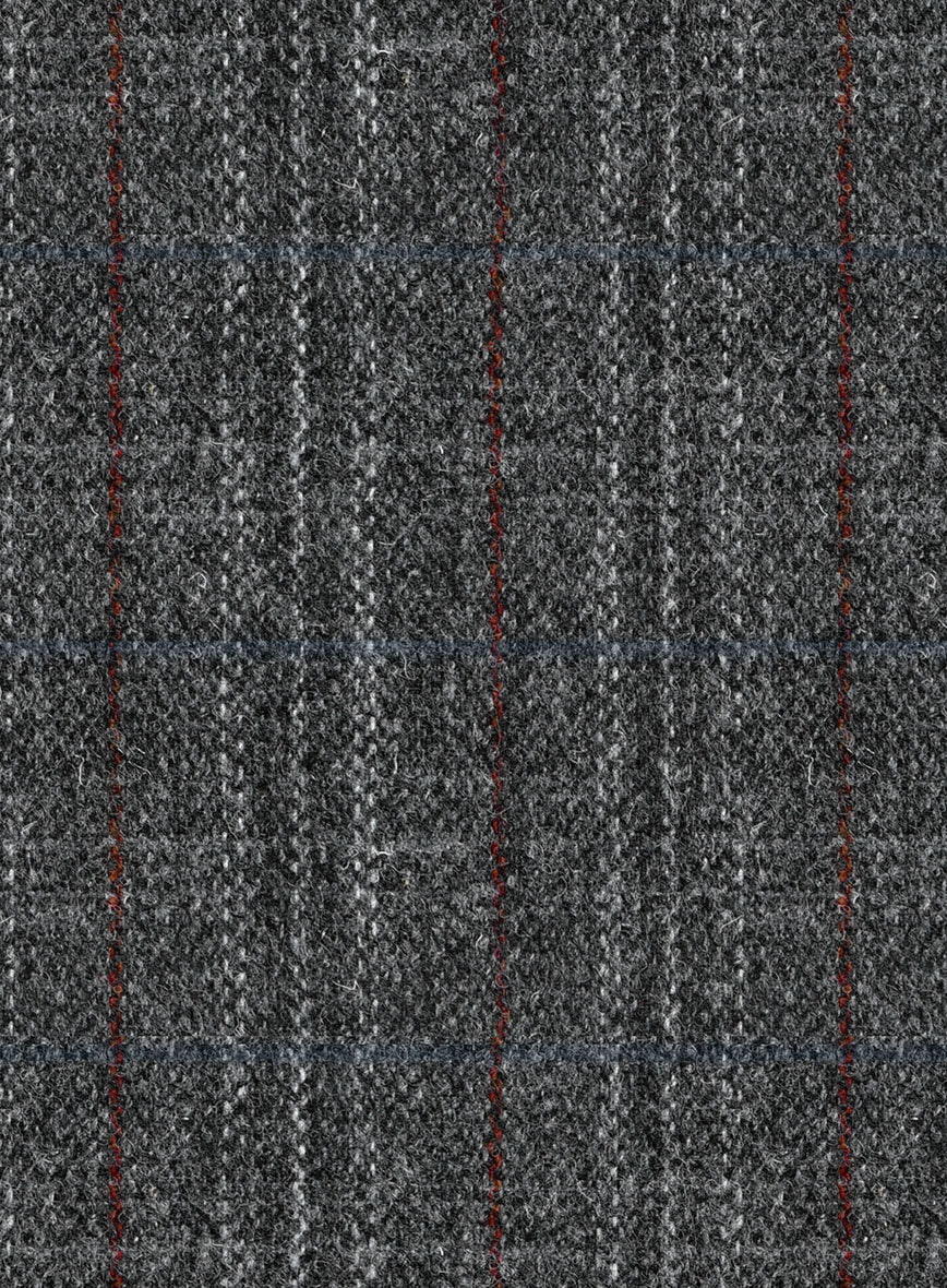 Harris Tweed Welsh Gray Suit - StudioSuits