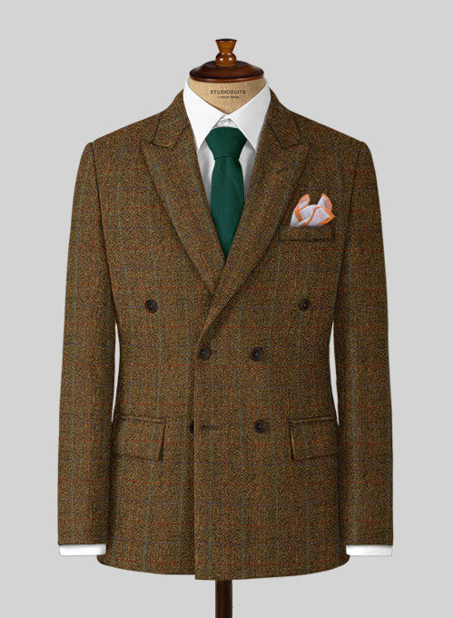 Harris Tweed Highland Rust Jacket