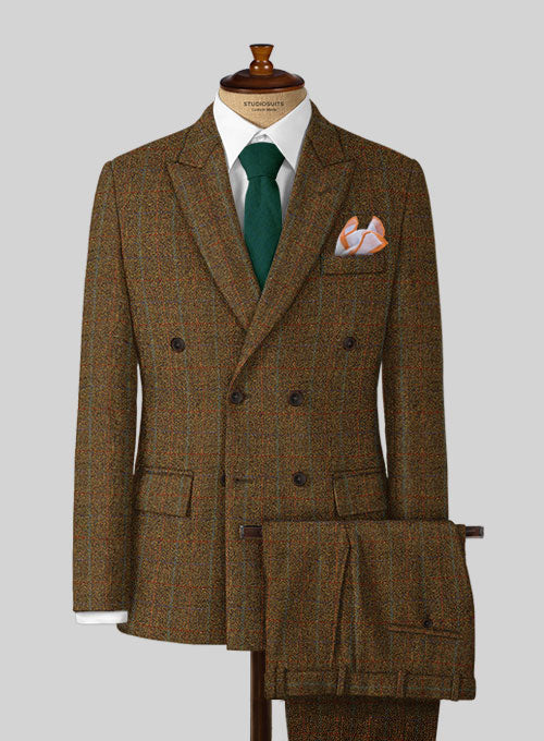 Harris Tweed Highland Rust Suit - StudioSuits