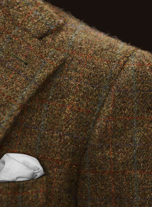 Harris Tweed Highland Rust Jacket - StudioSuits