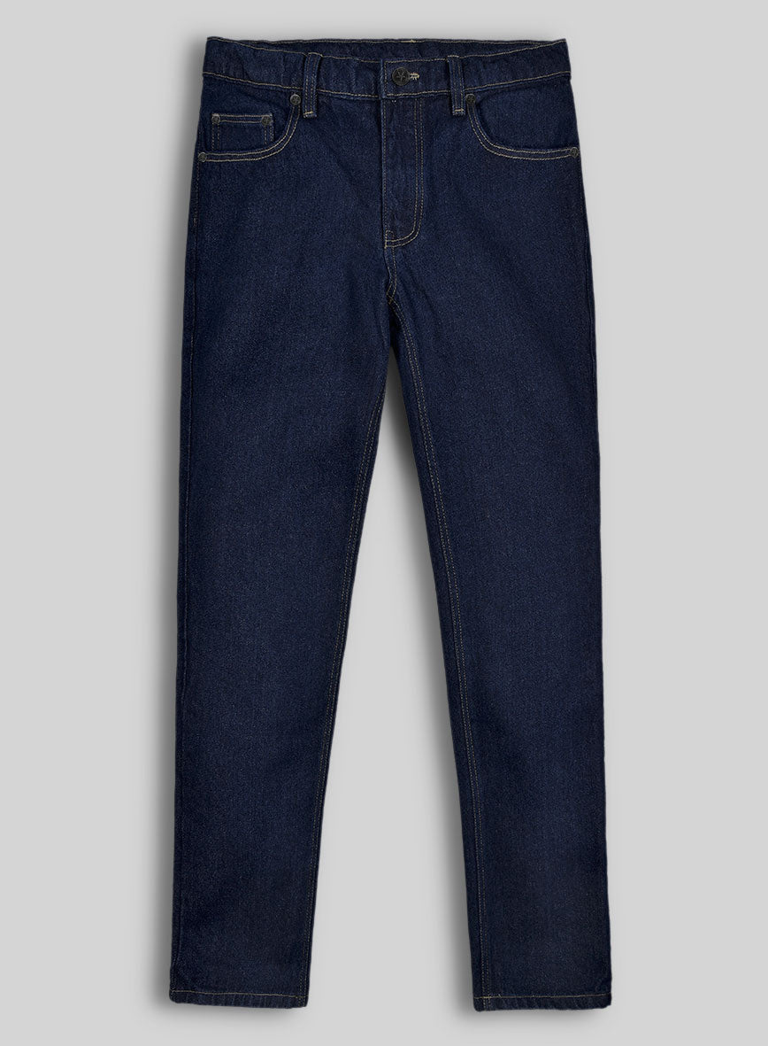 Heavy Blue Dark Indigo Jeans - StudioSuits