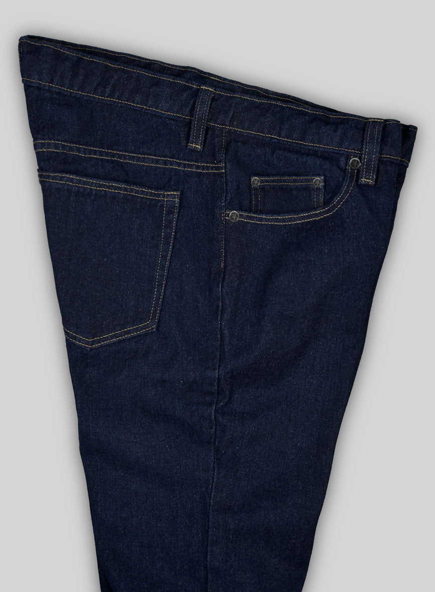 Heavy Blue Dark Indigo Jeans - StudioSuits