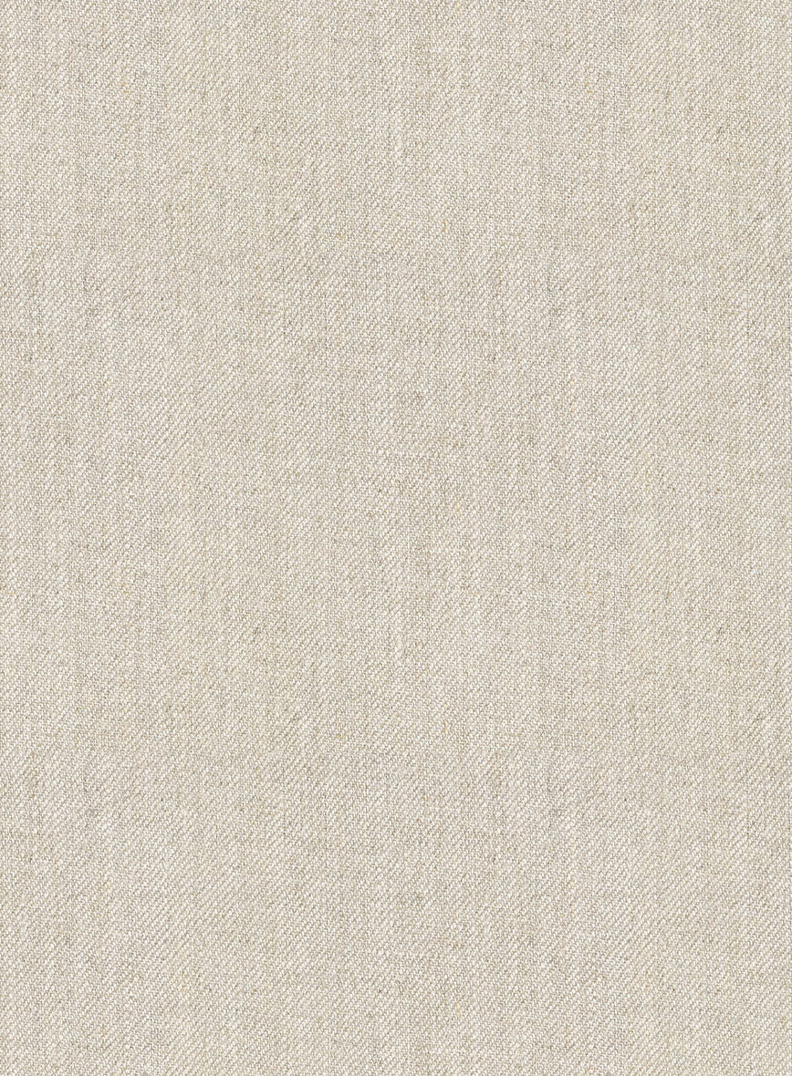 Heavy Linen Beige Suit - StudioSuits