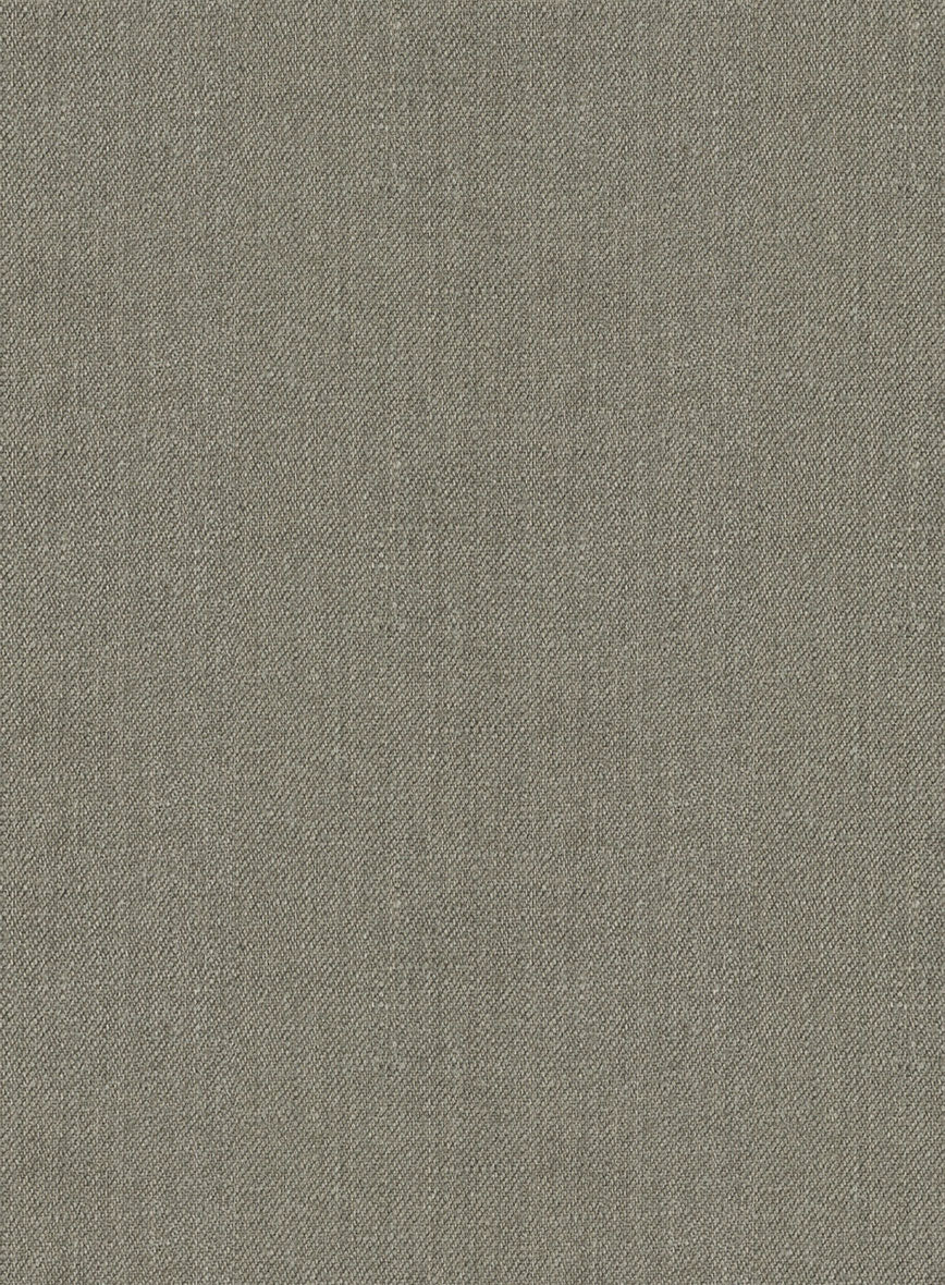 Heavy Linen Sage Green Suit - StudioSuits