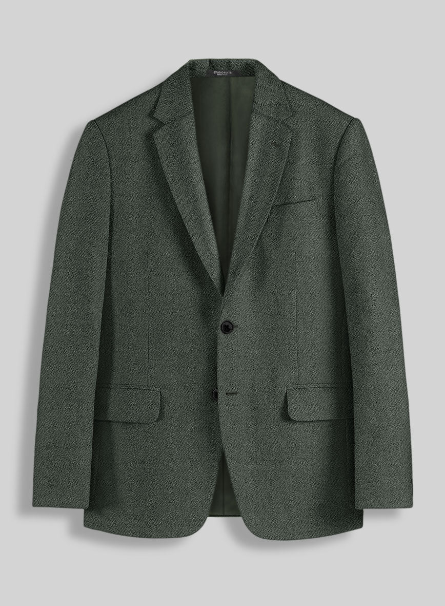 Highlander Bush Green Tweed Suit - StudioSuits