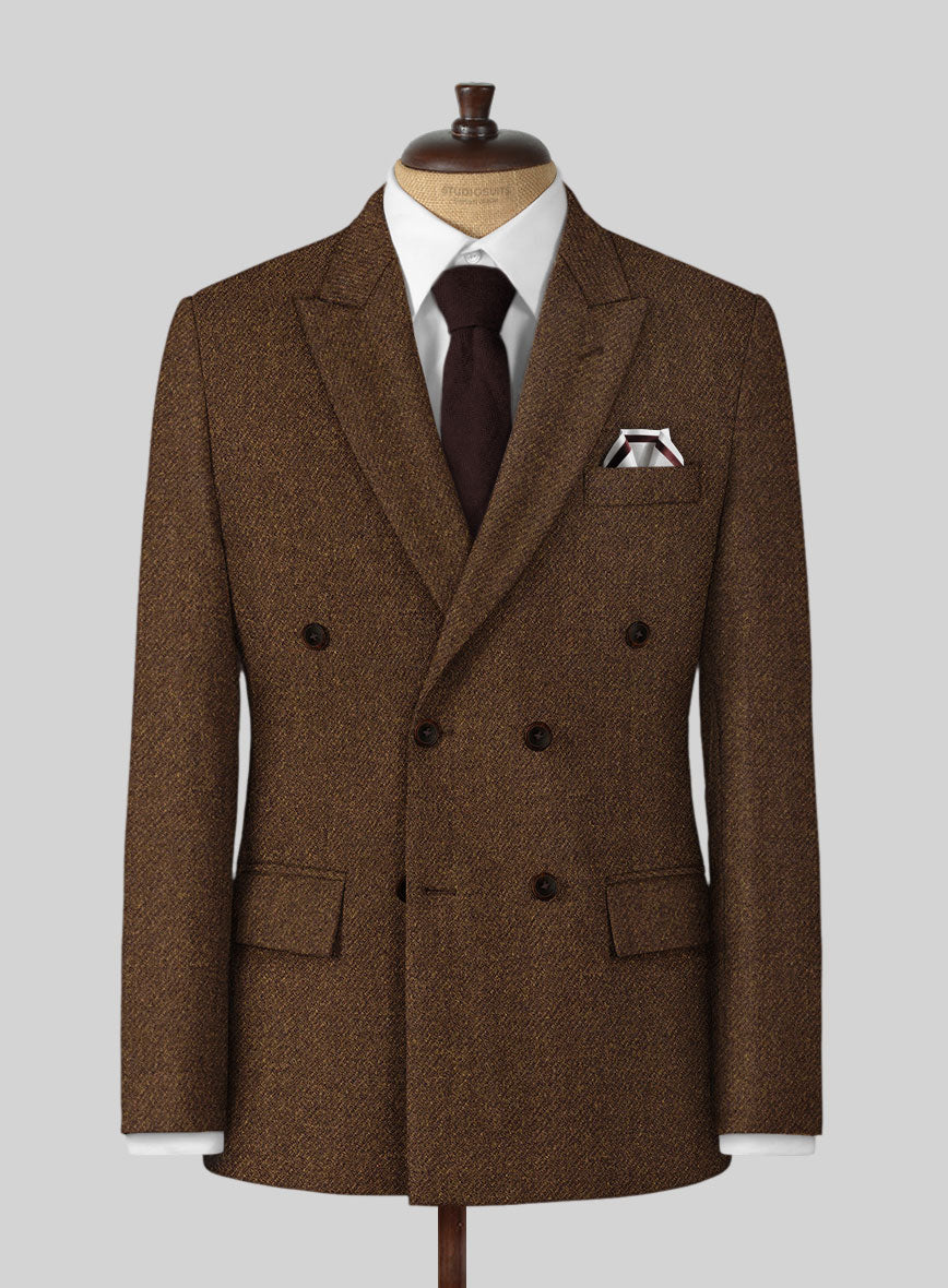 Highlander Coca Brown Tweed Jacket - StudioSuits