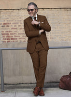 Highlander Coca Brown Tweed Suit - StudioSuits