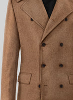 Highlander Earthy Brown Tweed GQ Overcoat - StudioSuits