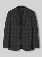 Highlander Gray Classic Check Tweed Suit - StudioSuits