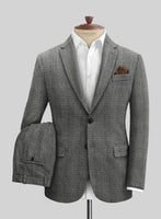 Highlander Gray Tartan Tweed Suit - StudioSuits