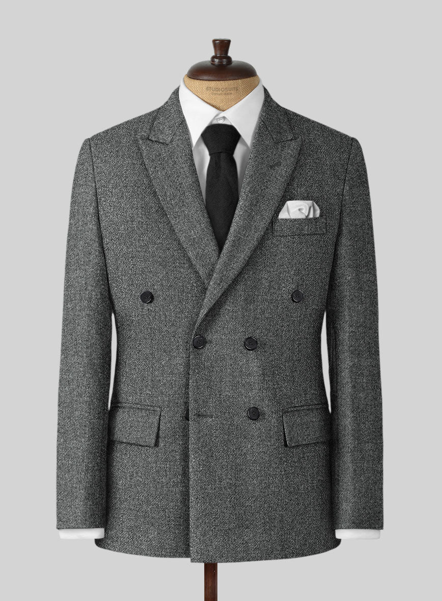 Highlander Gray Tweed Jacket - StudioSuits