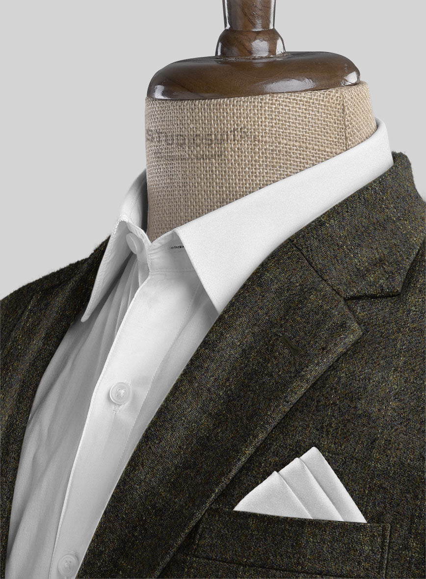 Highlander Green Windowpane Tweed Jacket - StudioSuits