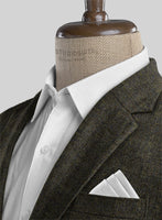 Highlander Green Windowpane Tweed Suit - StudioSuits