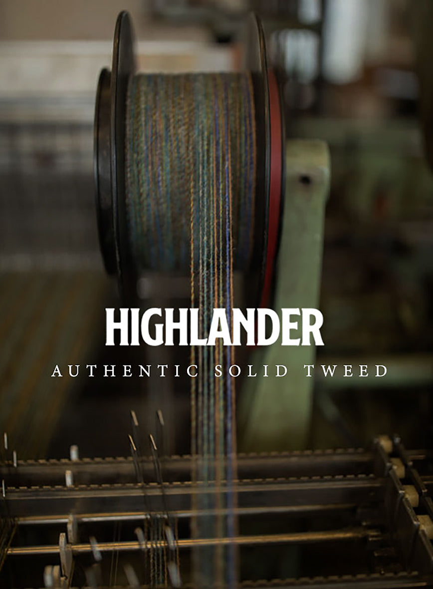 Highlander Heavy Wine Tweed Suit - StudioSuits