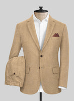 Highlander Sahara Beige Tweed Suit - StudioSuits