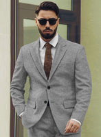 Highlander Steel Gray Tweed Jacket - StudioSuits