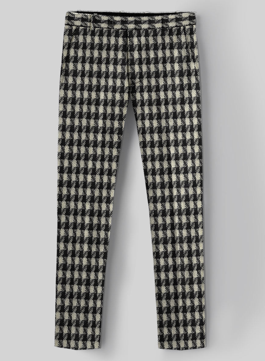 Highlander BW Bold Box Tweed Pants - StudioSuits