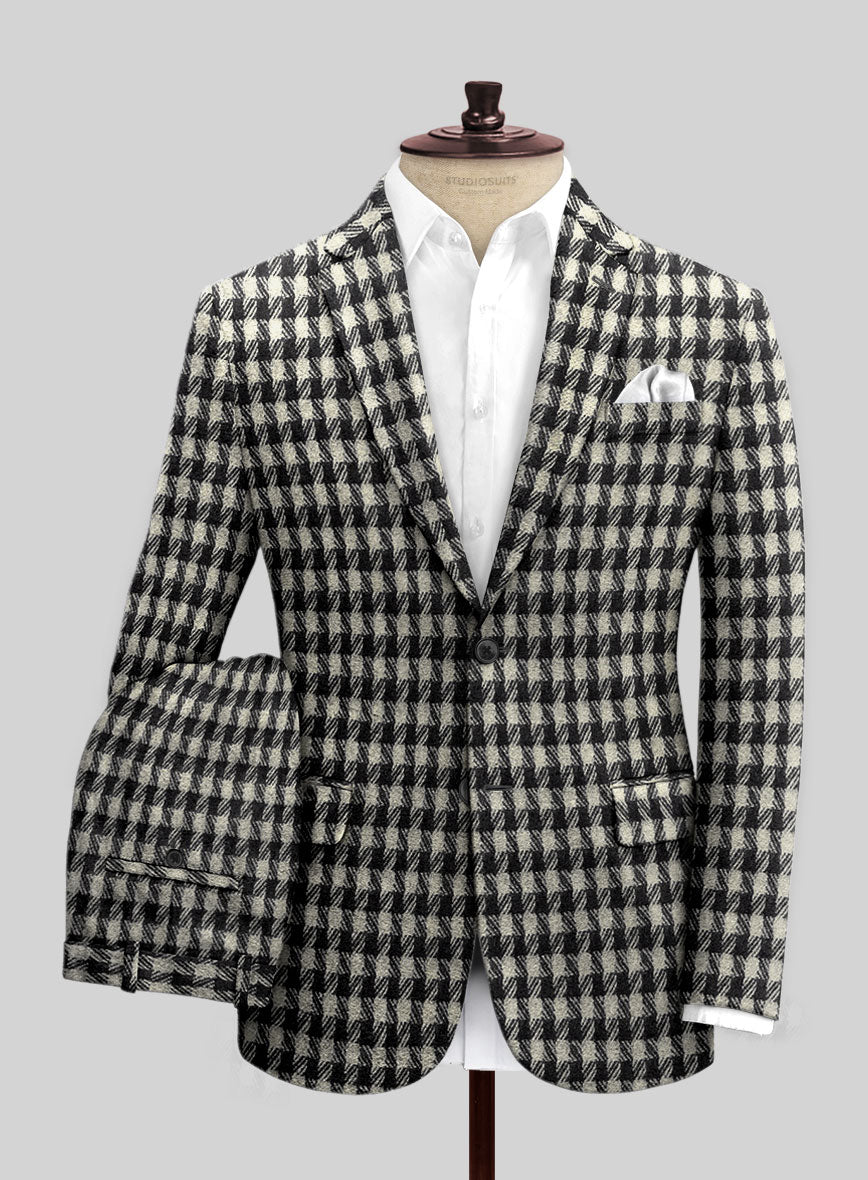 Highlander BW Bold Box Tweed Suit - StudioSuits