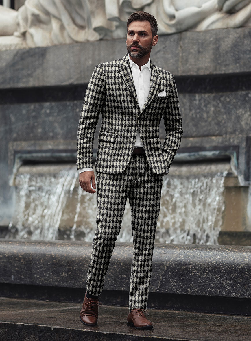 Highlander BW Bold Box Tweed Suit - StudioSuits