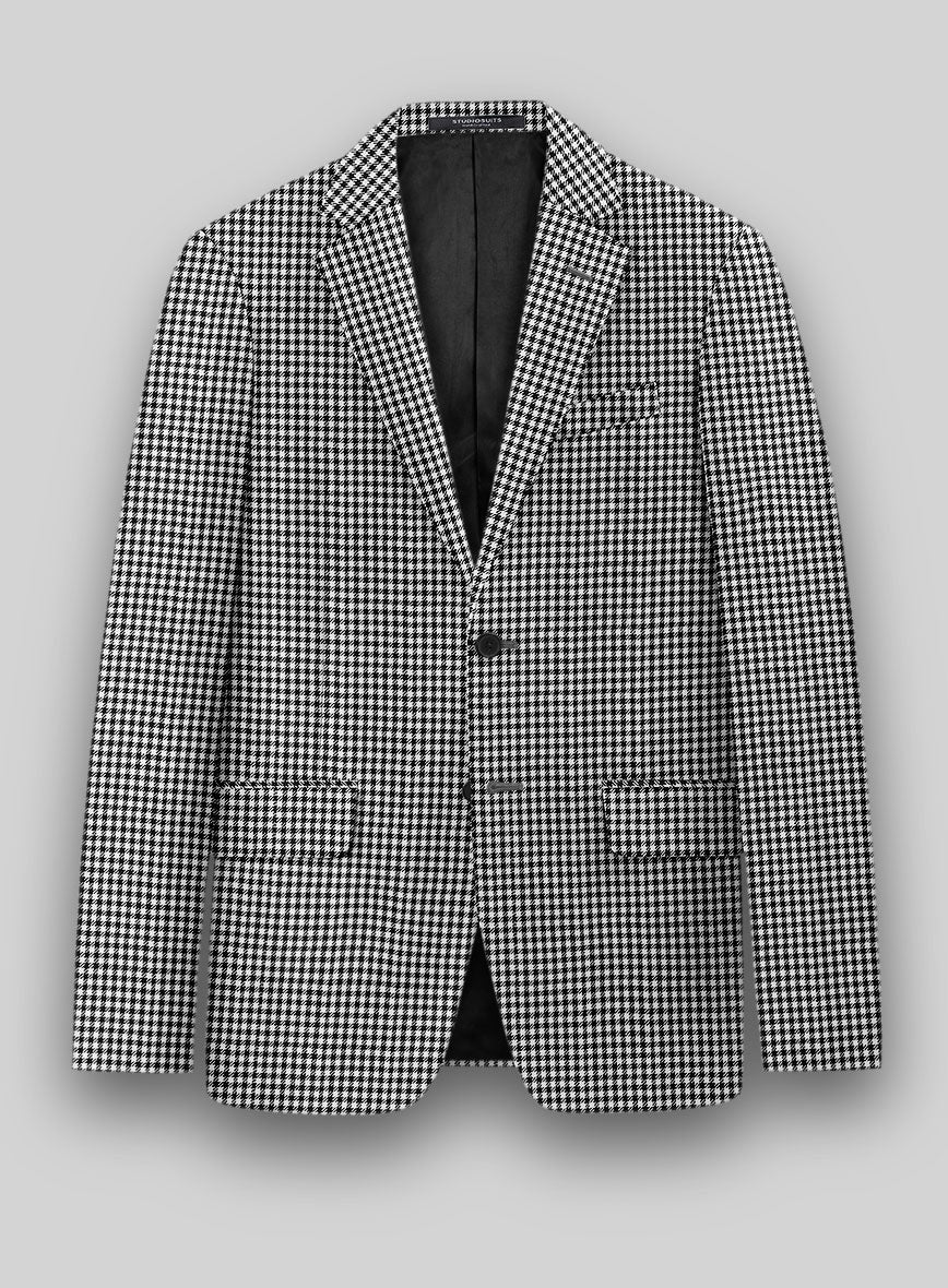 Shepherd's Plaid Wool Jacket - StudioSuits