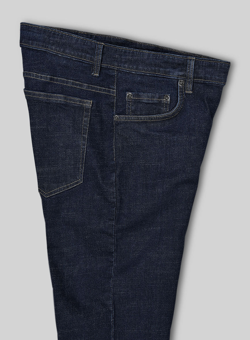 Indigo Stretch Denim Jeans - StudioSuits