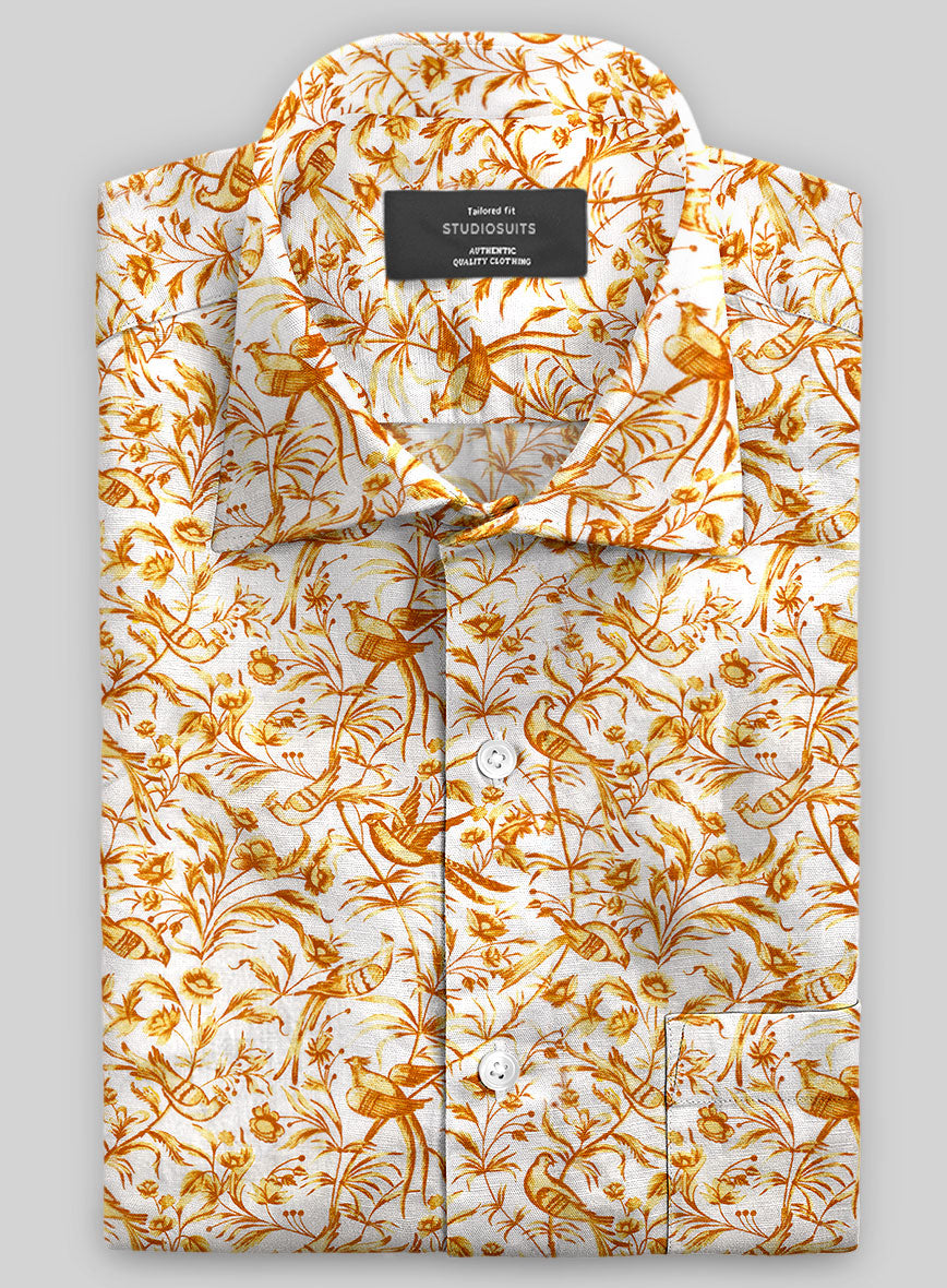 Italian Gisella Summer Linen Shirt - StudioSuits