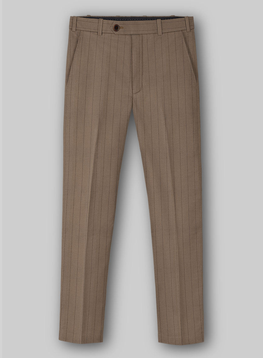 Italian Wool Cotton Agata Pants - StudioSuits