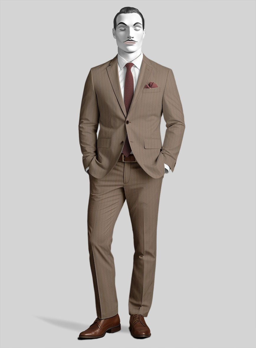 Italian Wool Cotton Agata Suit - StudioSuits