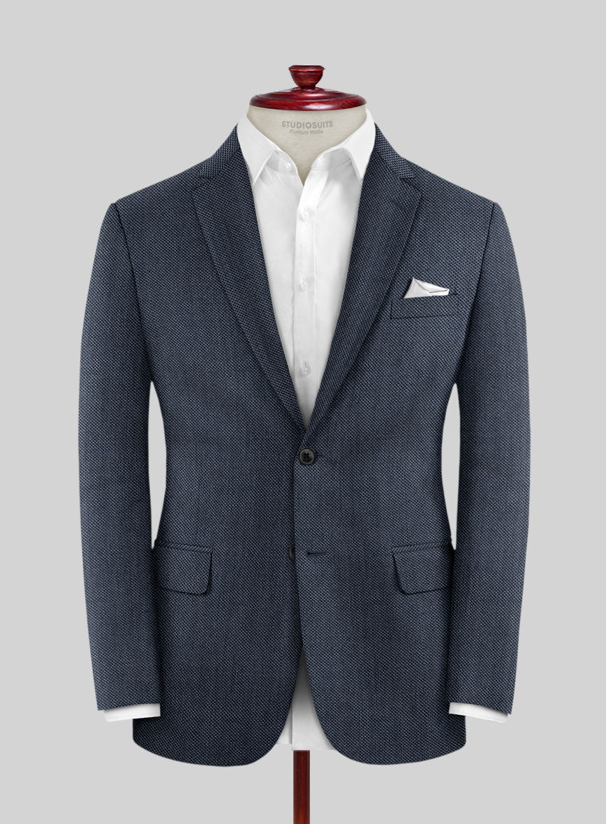 Italian Wool Silk Barrell Jacket - StudioSuits