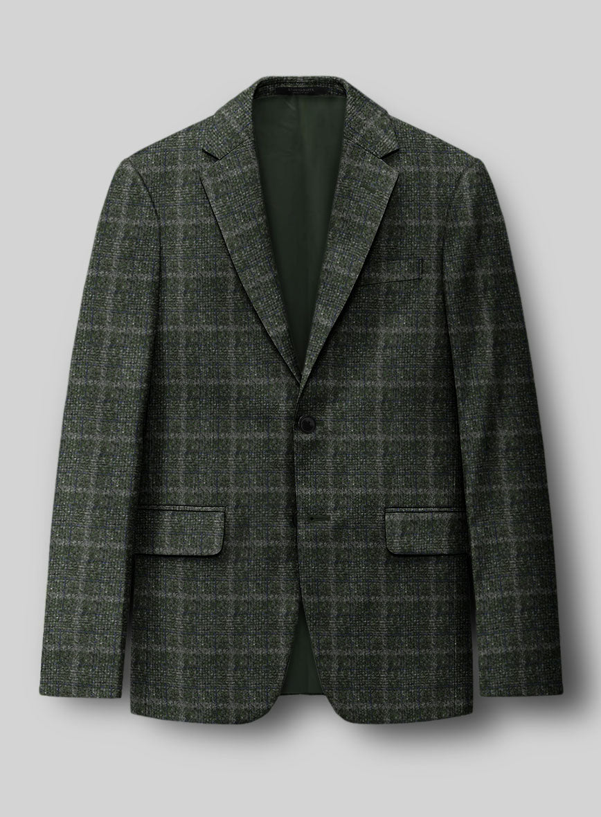 Italian Alpaca Wool Costanzo Jacket - StudioSuits