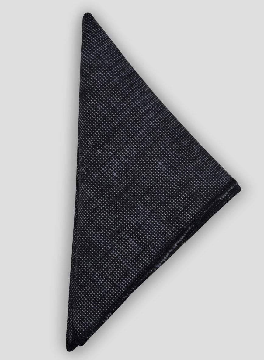 Italian Linen Pocket Square - Blu - StudioSuits