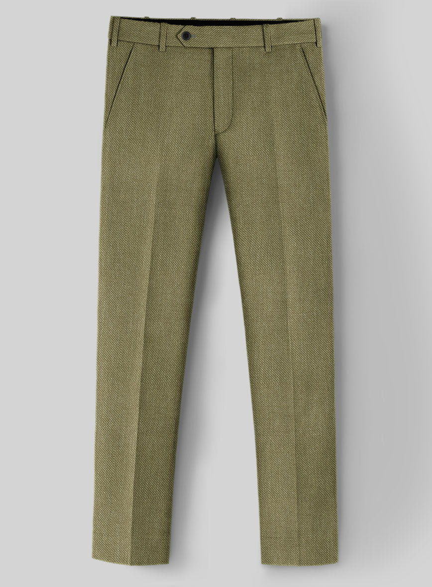 Italian Cashmere Linen Silk Siglia Pants - StudioSuits