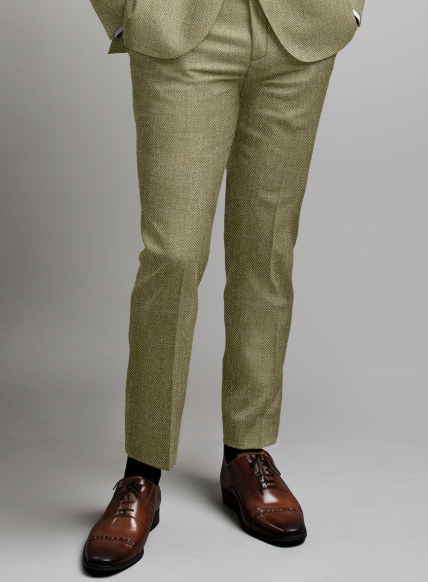 Italian Cashmere Linen Silk Siglia Pants - StudioSuits