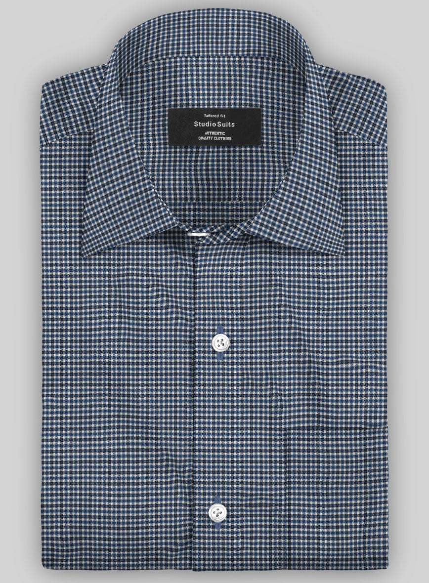 Italian Cotton Alessio Shirt - StudioSuits