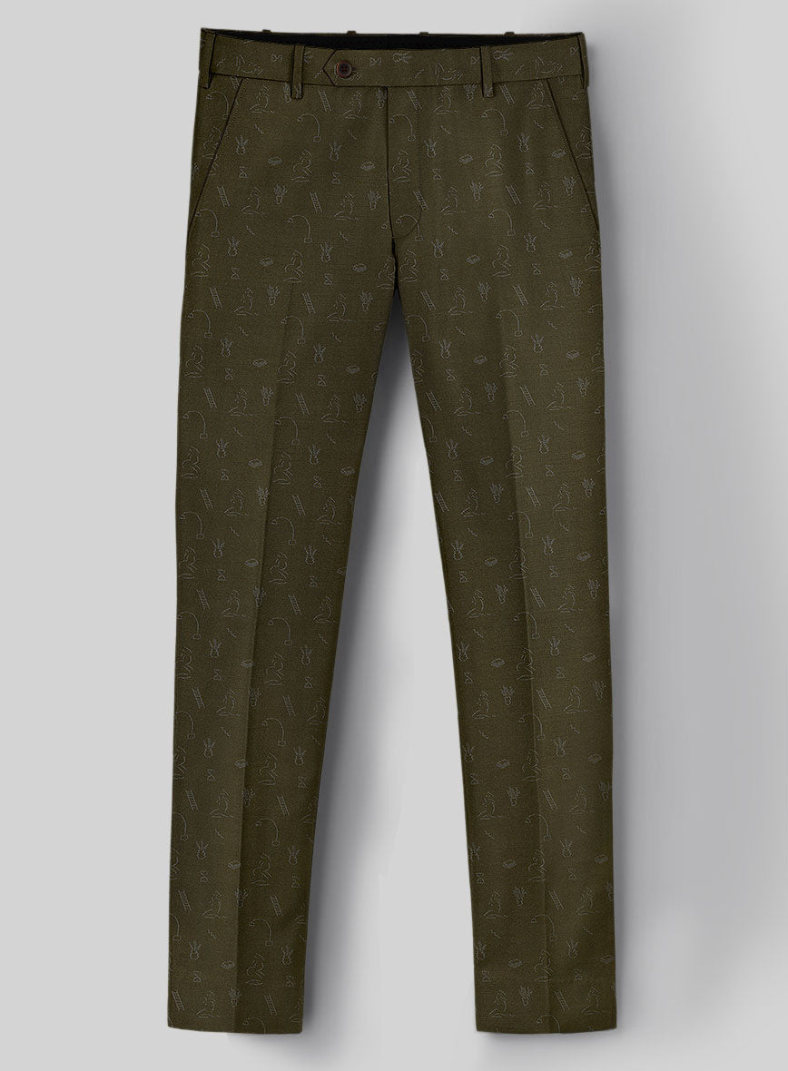 Italian Cotton Clotilde Pants - StudioSuits