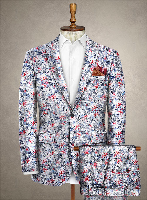 Italian Cotton Fanpan Suit - StudioSuits