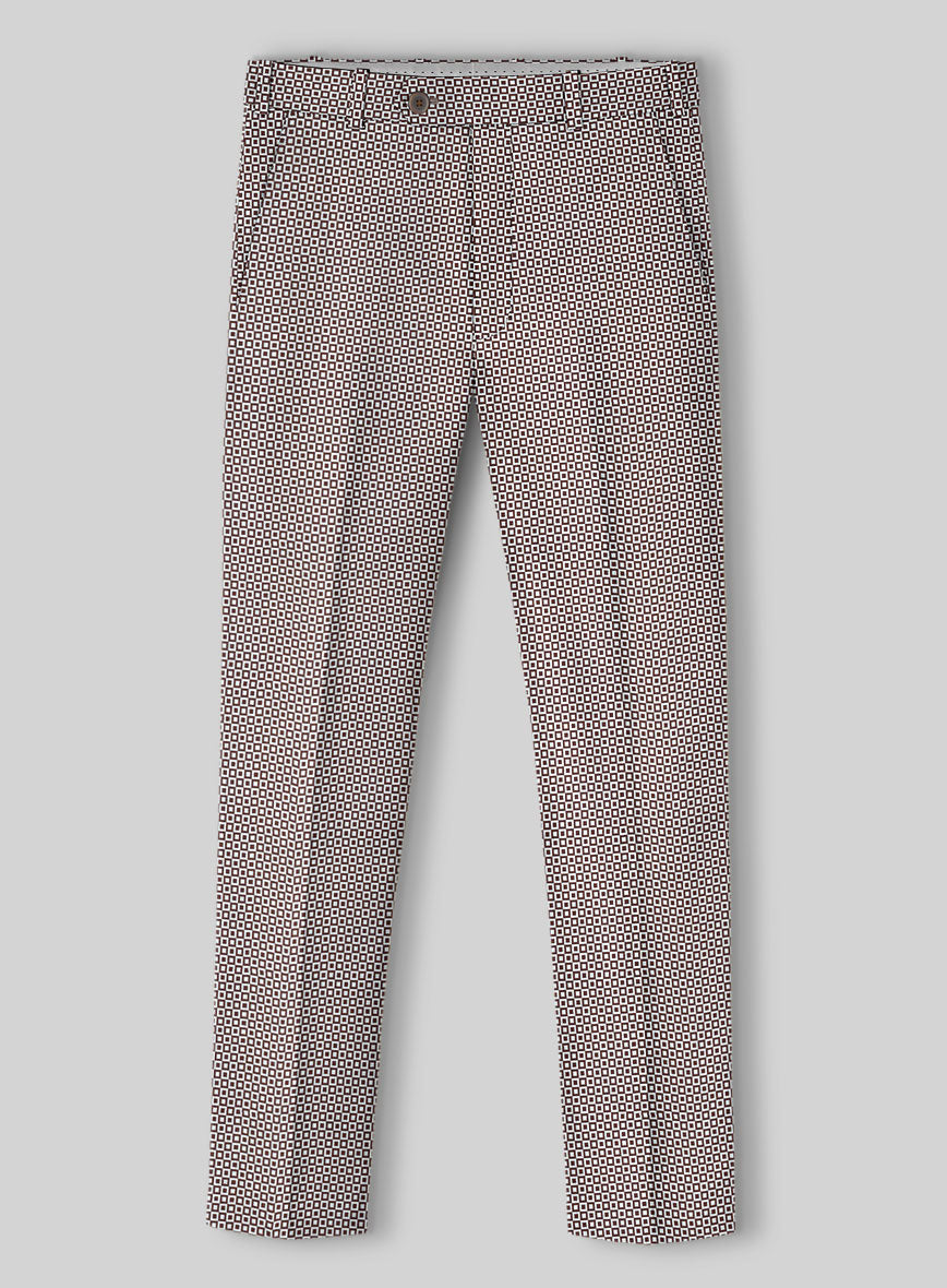 Italian Cotton Froilan Pants - StudioSuits